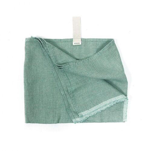 KOOS towel big linen lightgreen2