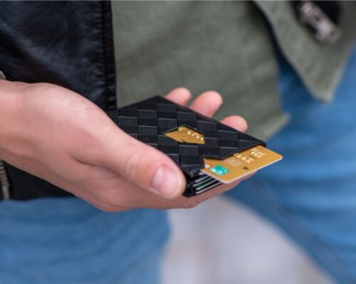 large black chess wallet
