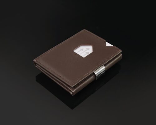 large brown card wallet